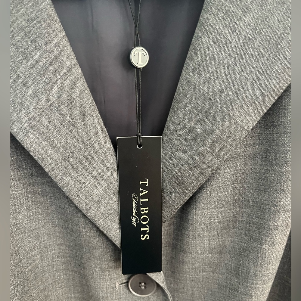 Vintage NWT Talbots Kate Fit Wool-Blend Jacket - Picture 6 of 7